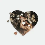 بازل اكريلك شكل قلب بتصميم مخصص